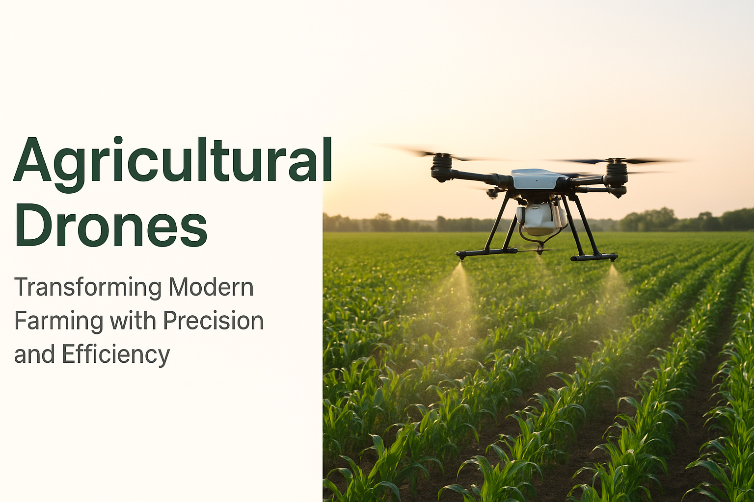 Agricultural Drone Spraying
