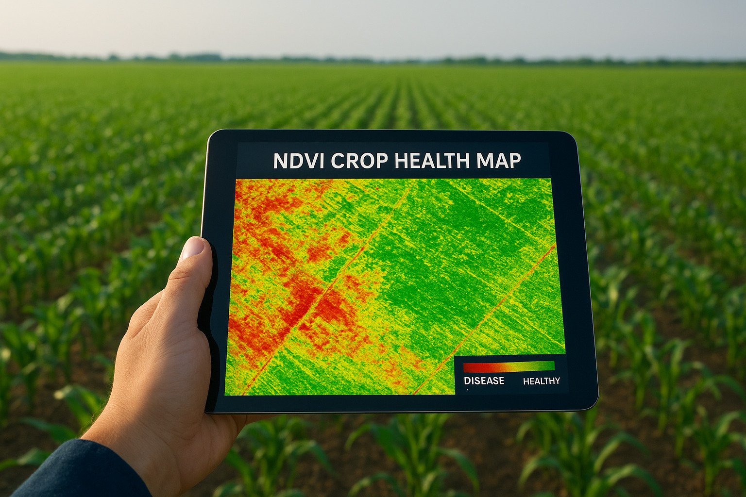 NDVI Crop Health Map