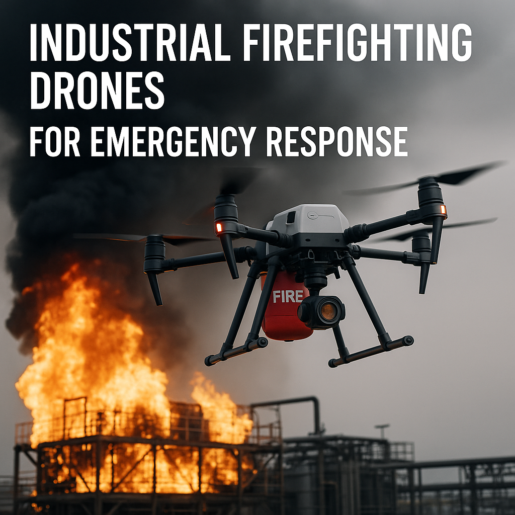 Industrial Firefighting Drone